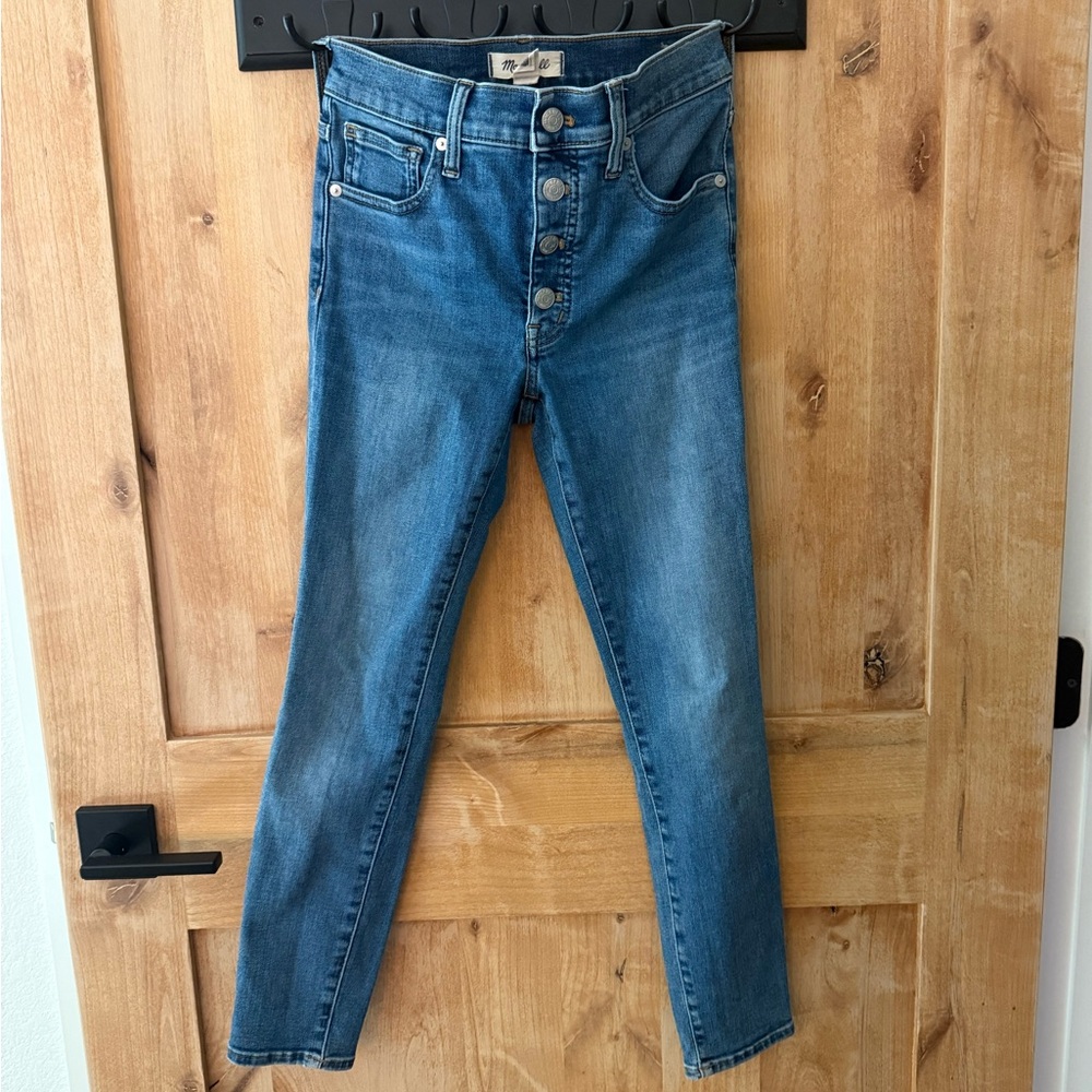Madewell 9” Mid-Rise Skinny Jeans Women’s Size 25P